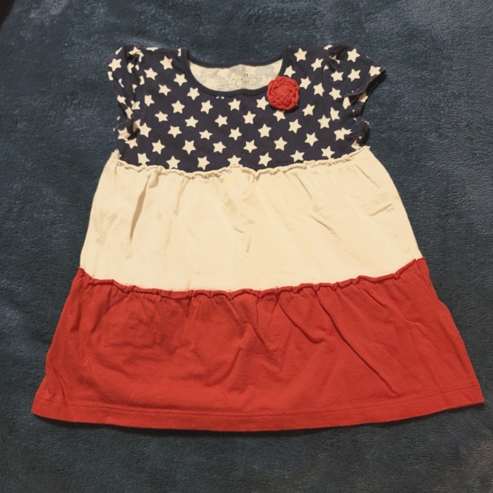 Patriotic tunic/dress 3T